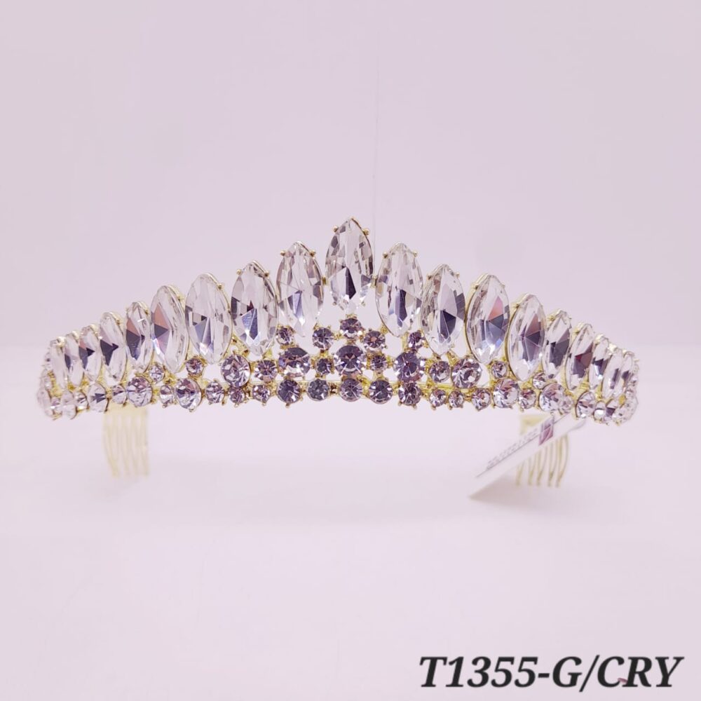 Tiara de Strass / T-1355 - Image 3