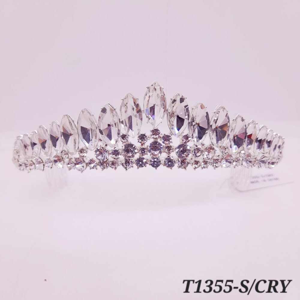 Tiara de Strass / T-1355 - Image 4