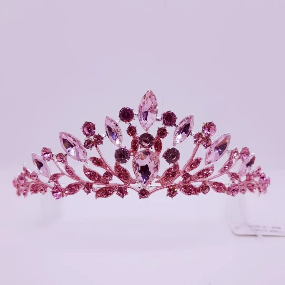 Tiara de Strass / T-1404 - Image 4