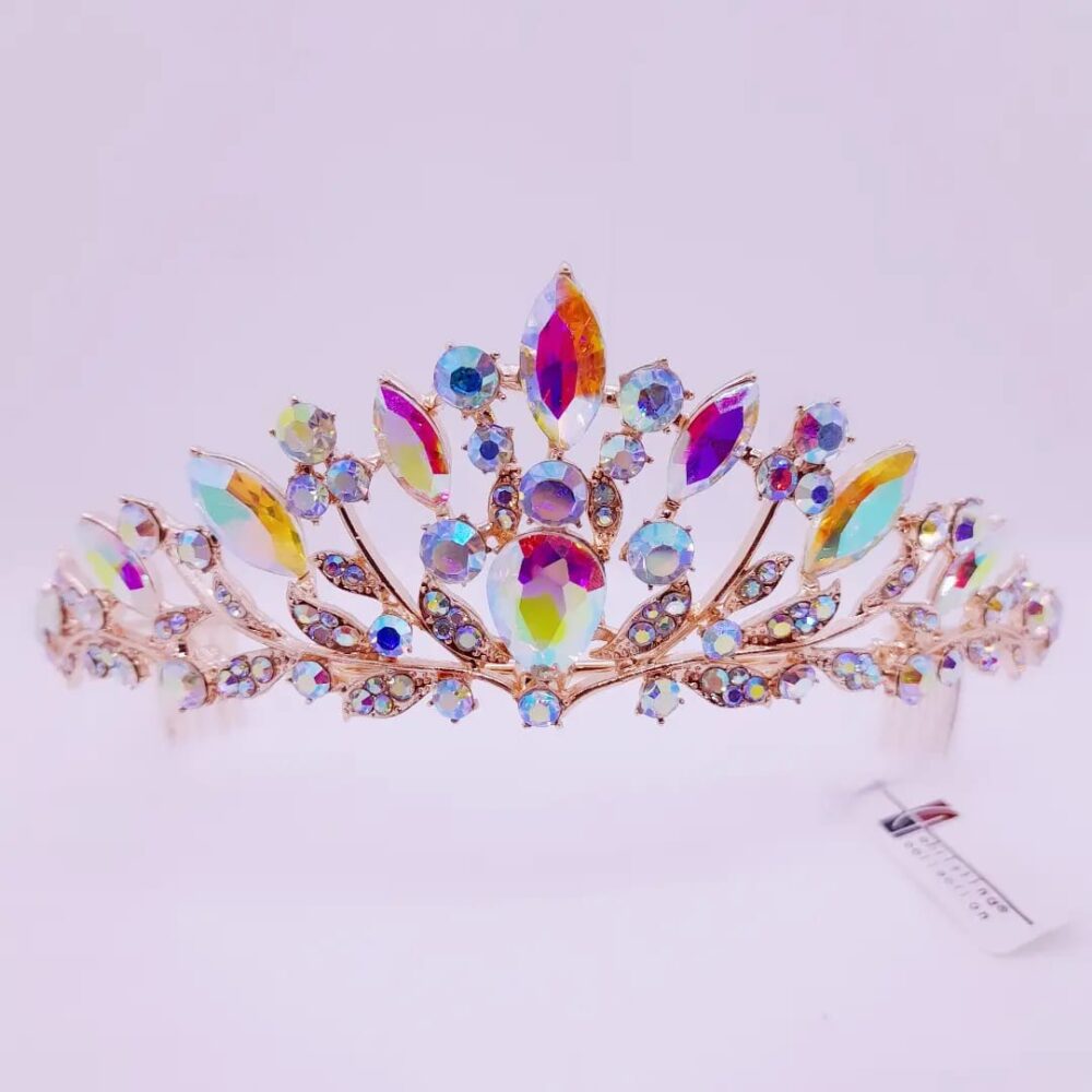 Tiara de Strass / T-1404 - Image 6