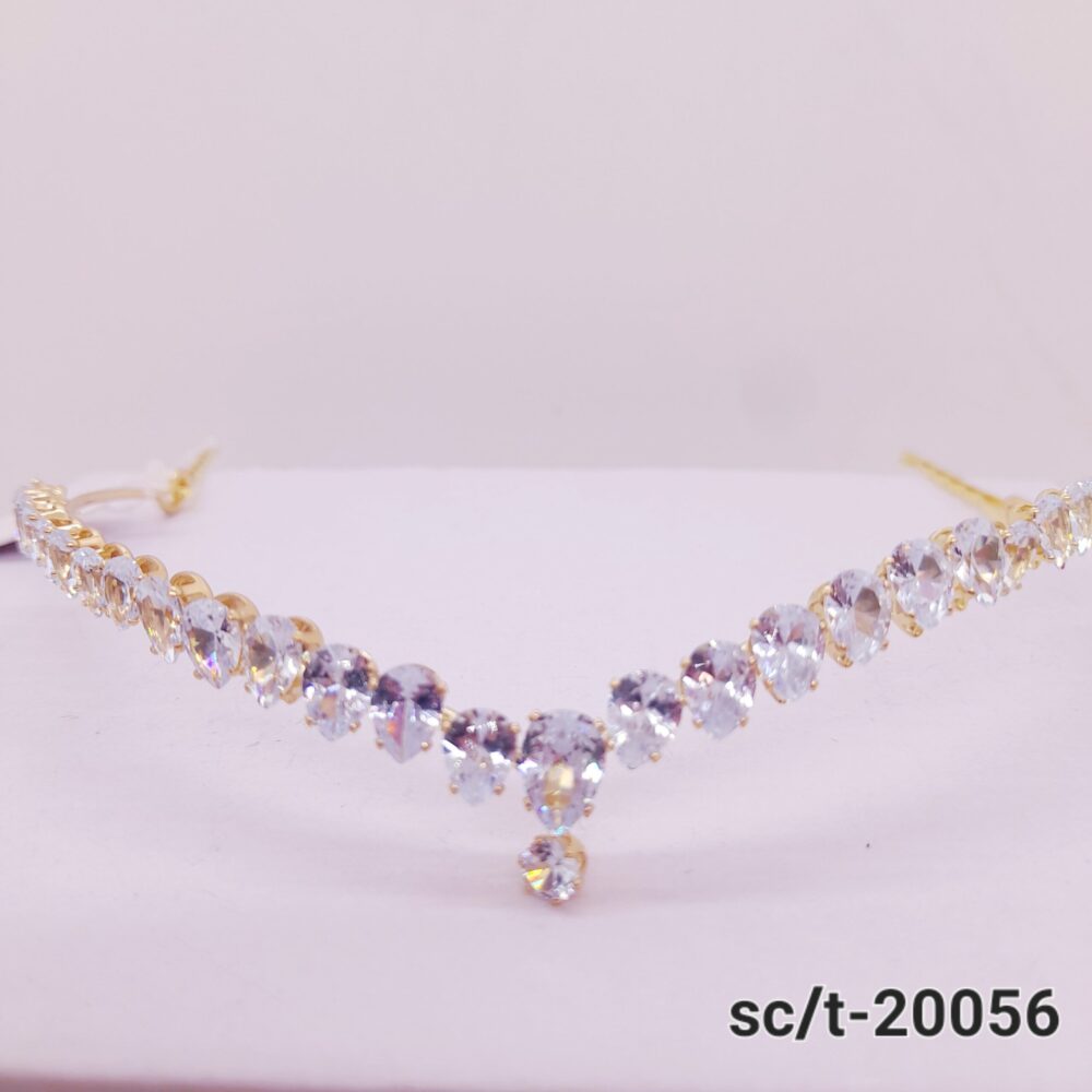 Diadema de Cubic Zirconia - T-056 - Image 3