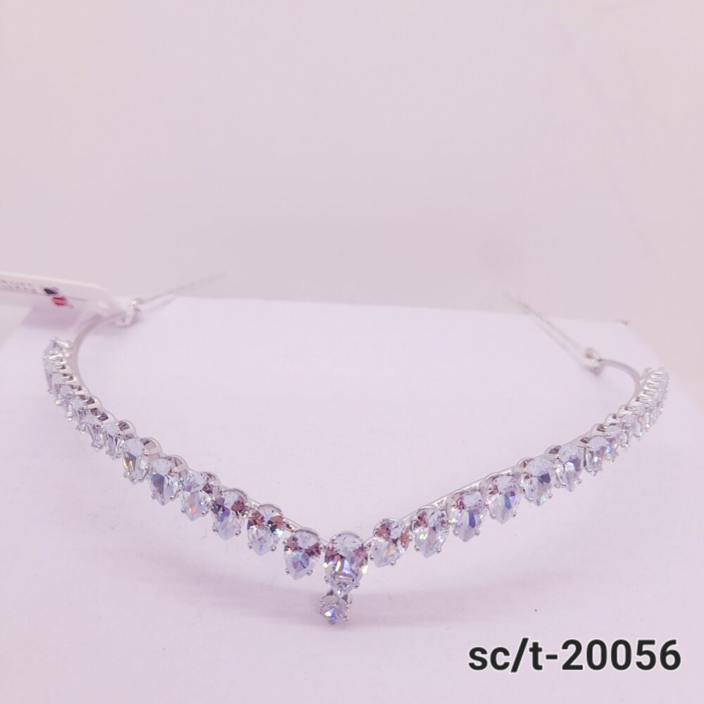 Diadema de Cubic Zirconia - T-056