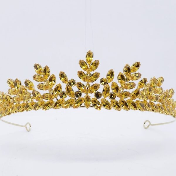 Tiara de Cubic Ambar / T-112
