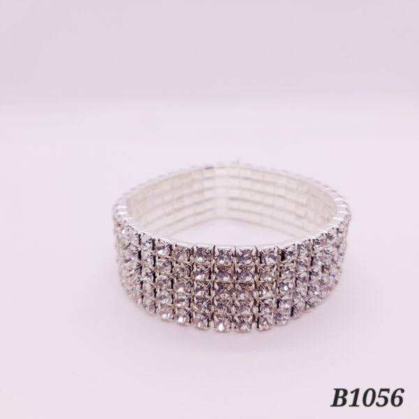 Pulsera Elastizada 5 hilos de Strass / B20036