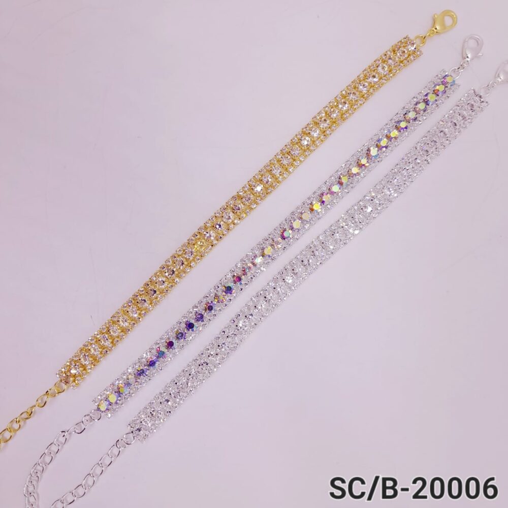 Pulsera de Strass con Broche / B20006 - Image 3