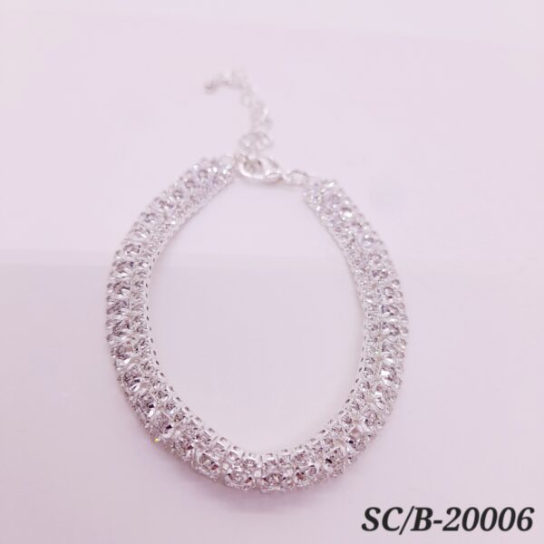 Pulsera de Strass con Broche / B20006