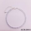 Pulsera de Cubics 1 hilo con Broche / B20011