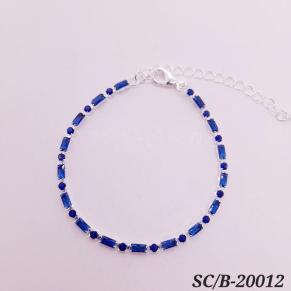 Pulsera de Cubics 1 hilo con Broche / B20012