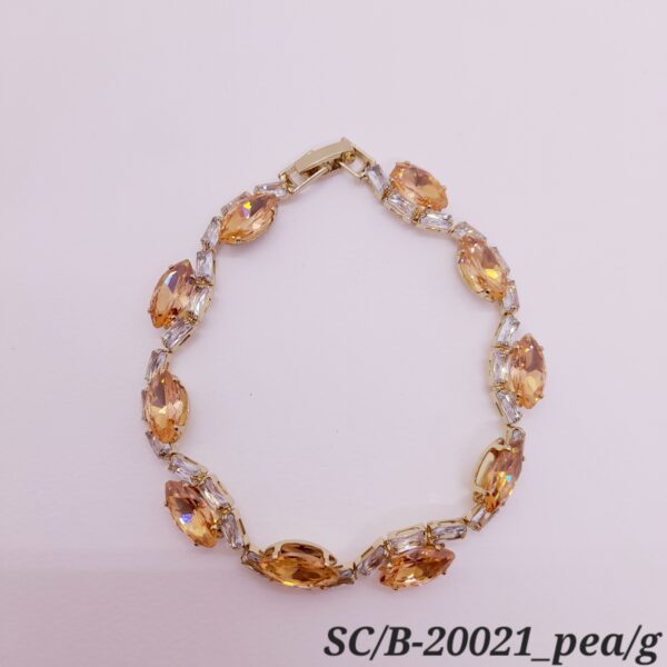 Pulsera de Cubics con Broche / B20021