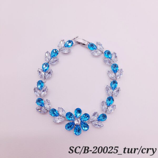 Pulsera de Cubics con Broche / B20025
