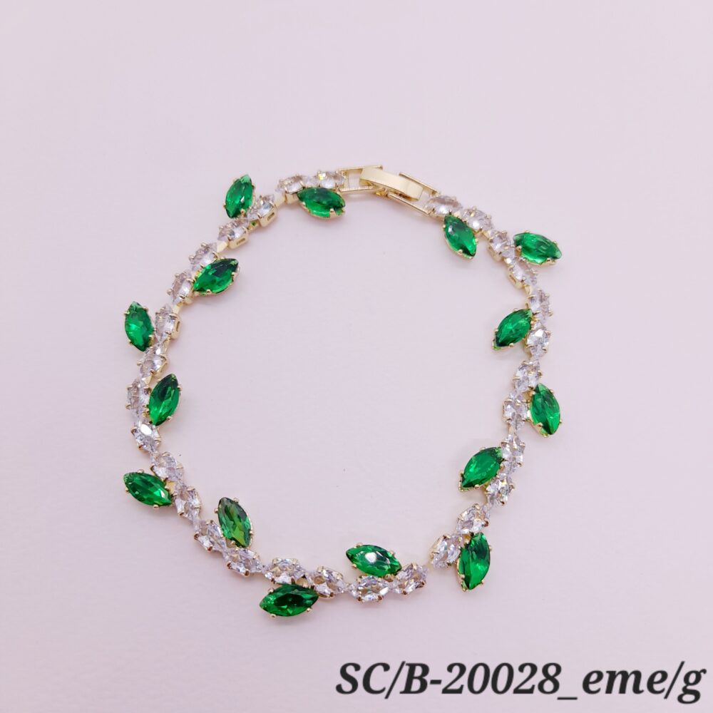 Pulsera de Cubics con Broche / B20028 - Image 5