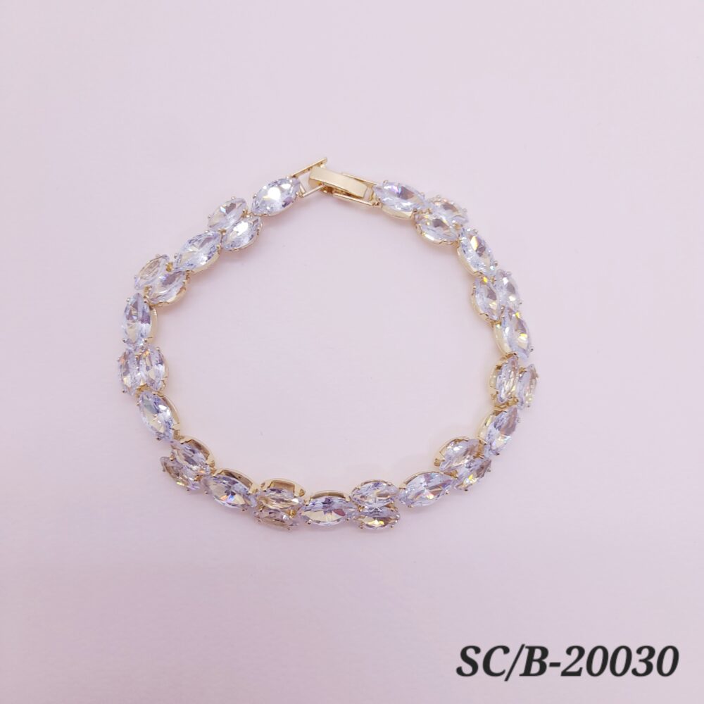 Pulsera de Cubics con Broche / B20030 - Image 9