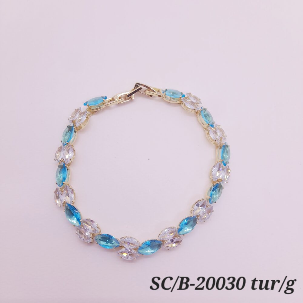Pulsera de Cubics con Broche / B20030