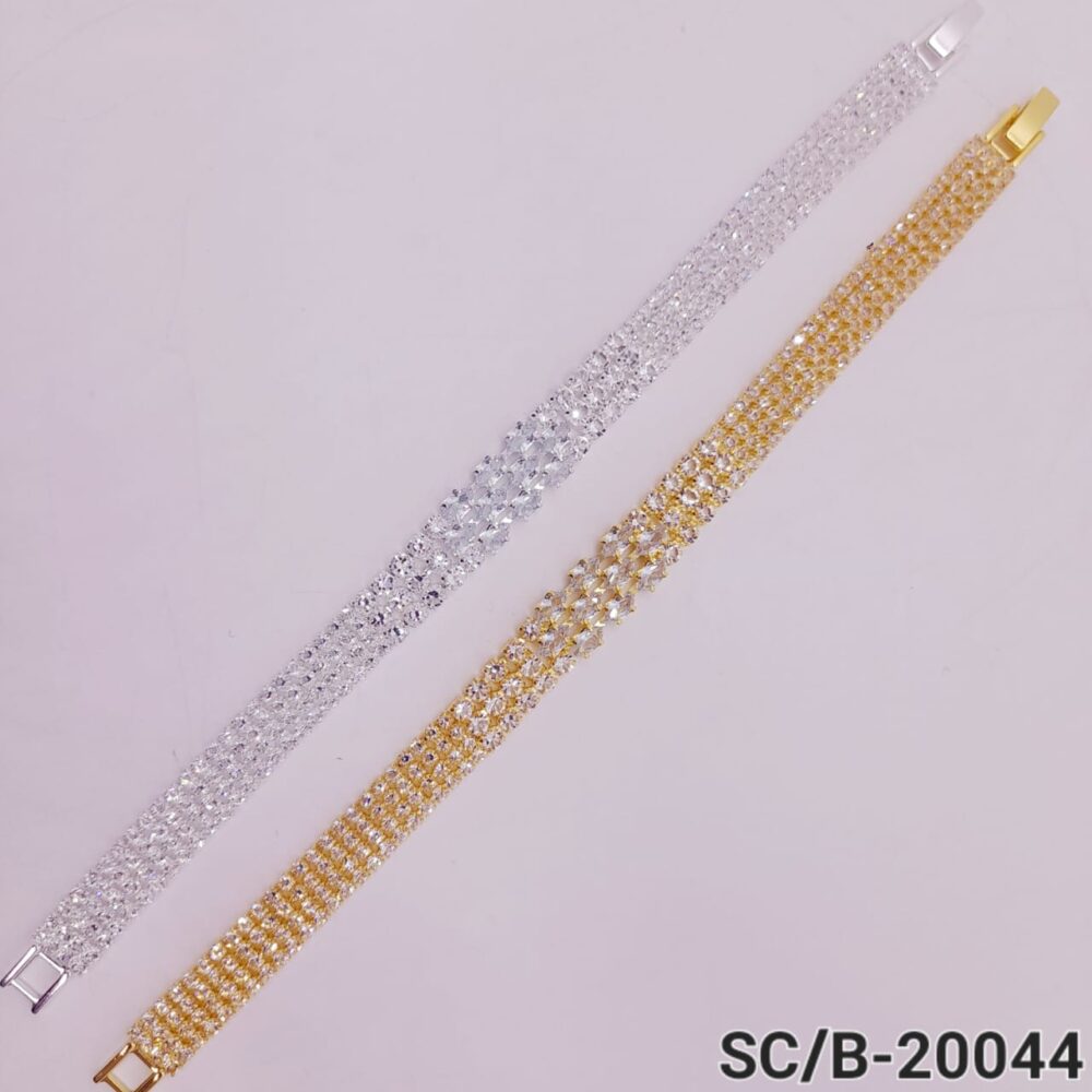 Pulsera de Strass con Broche / B20044