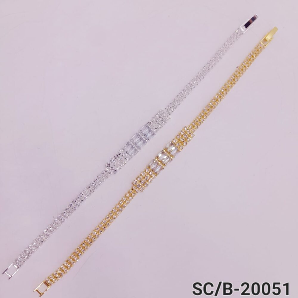 Pulsera de Strass con Broche / B20051