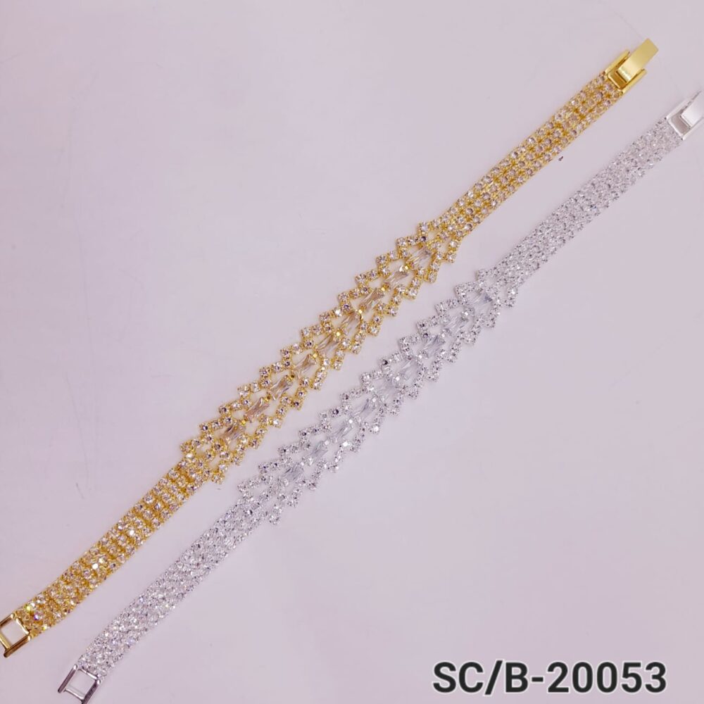Pulsera de Strass con Broche / B20053