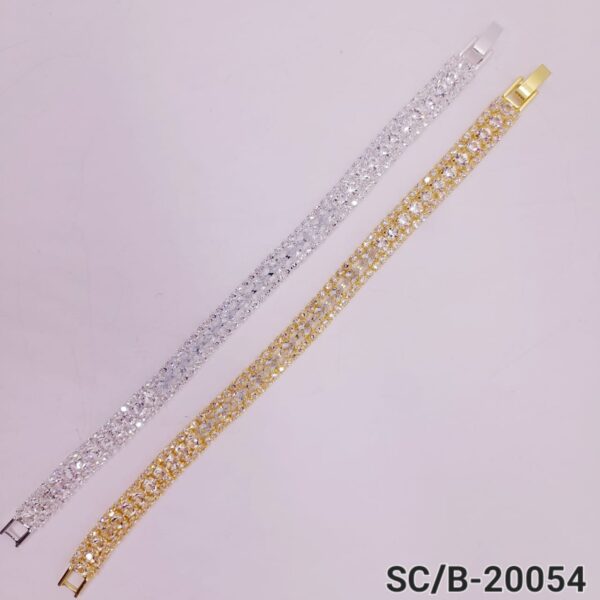 Pulsera de Strass con Broche / B20054