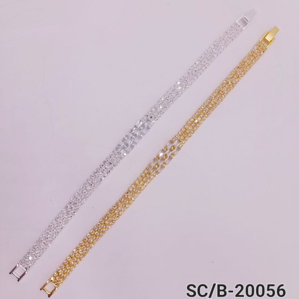 Pulsera de Strass con Broche / B20056