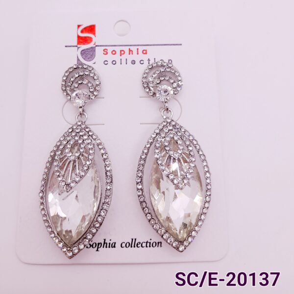 Aro de Piedras / E20137 - PLATA/CRISTAL