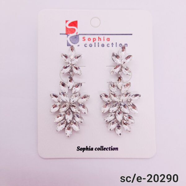 Aro de Piedras / E20290 - PLATA/CRISTAL