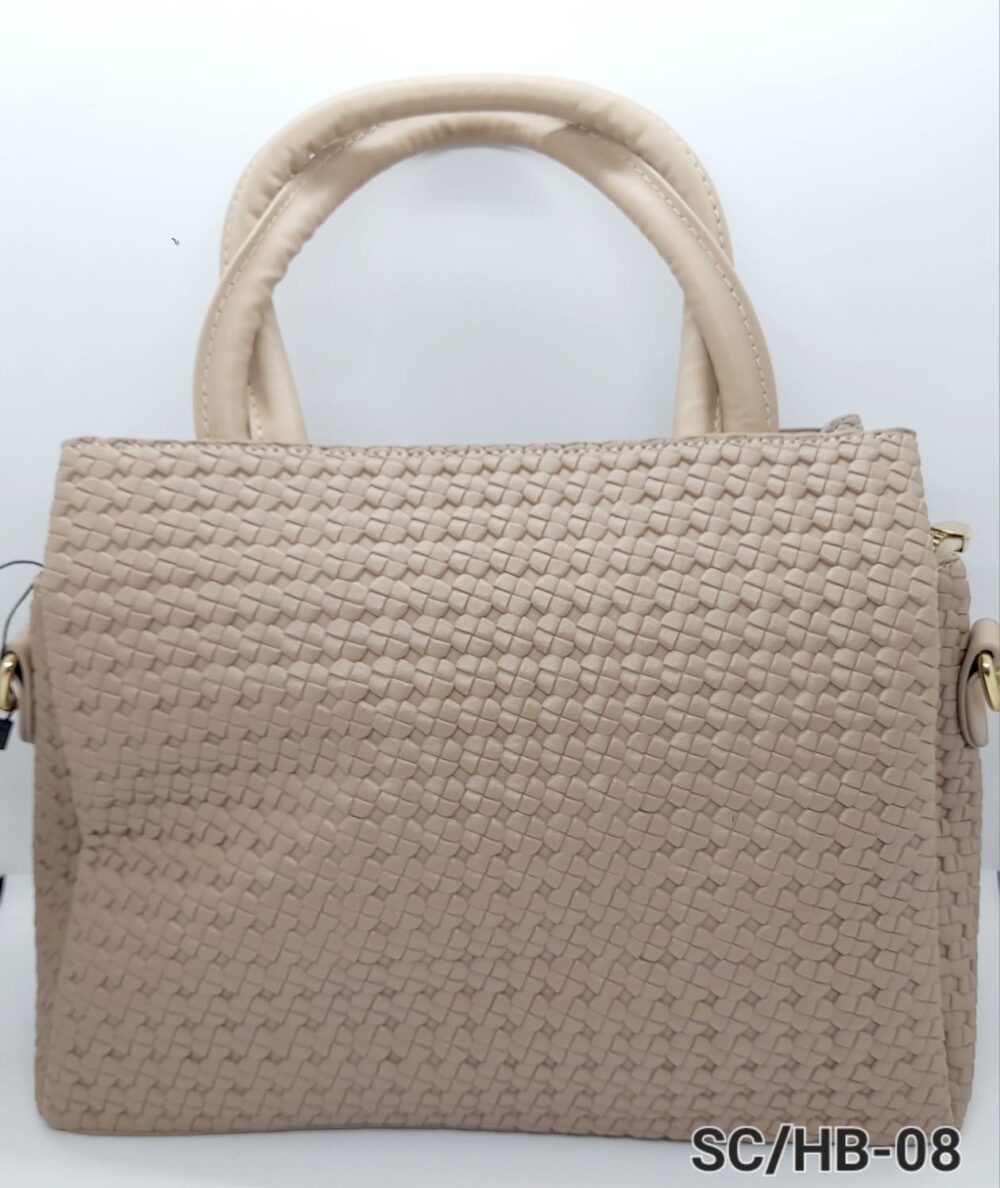 Cartera de Ecocuero Tipo Tejida / HB-08