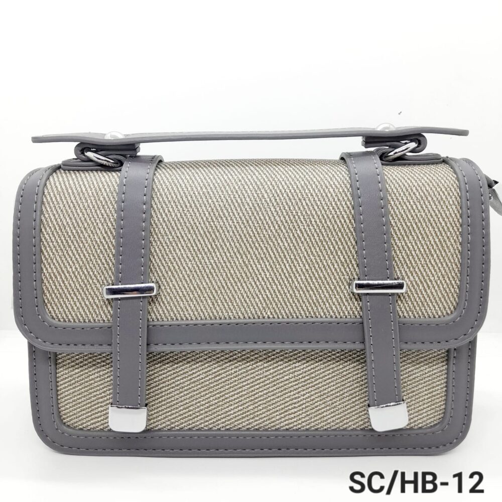 Bandolera de Tela y Ecocuero / HB-12