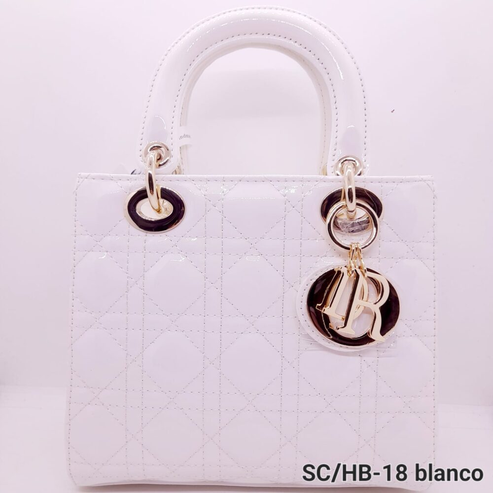 Cartera Charolada con Manija tipo Dior / HB-18 - Image 2