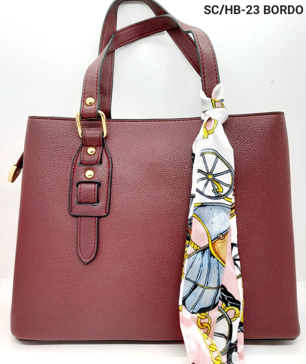 Cartera de Ecocuero con Pañuelo / HB-23 - Image 5