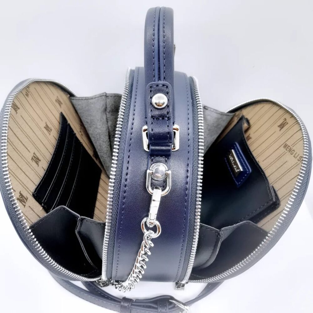 Cartera de Tela Bordada con Ecocuero / HB-22 - Image 5