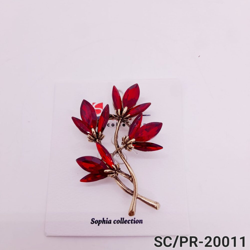 Prendedor de Mariposa Strass / PR-011