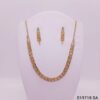 Set Collar con Aros de Strass / S-19718