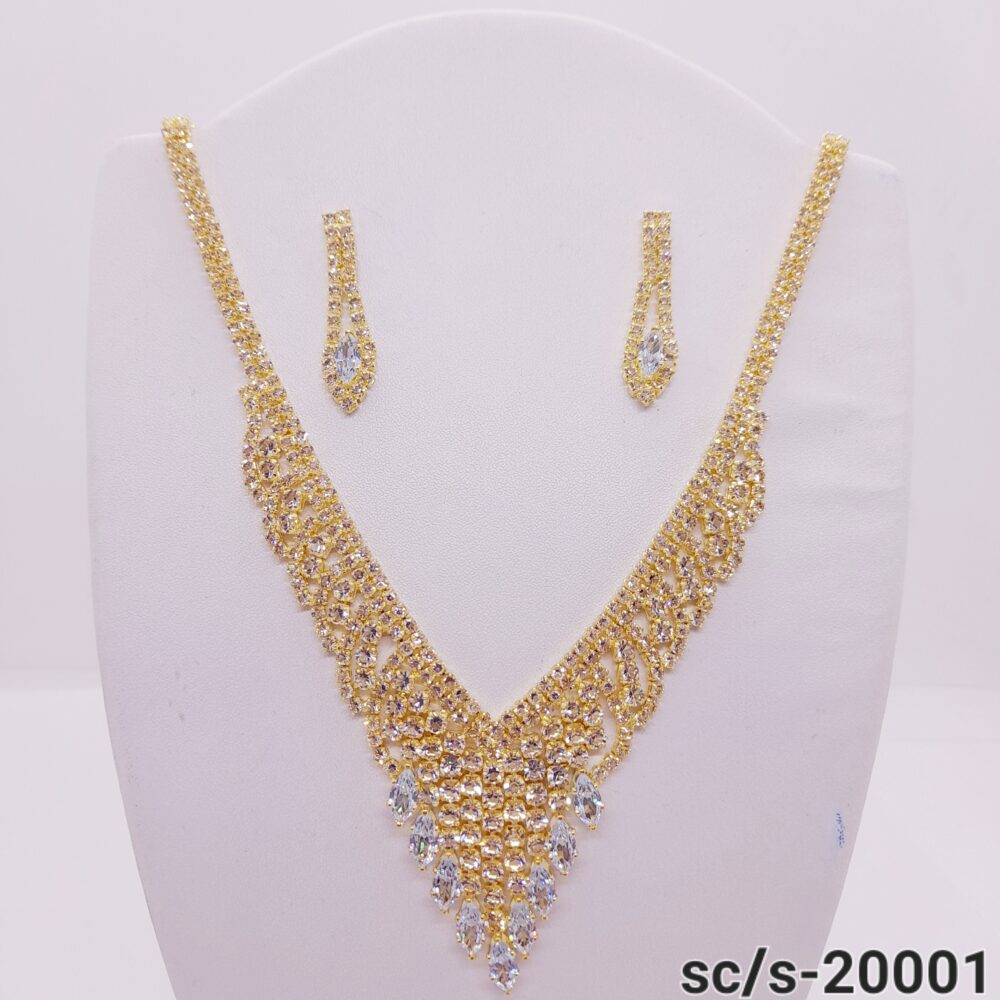 Set Collar con Aro de Strass / S-20001 - Image 2