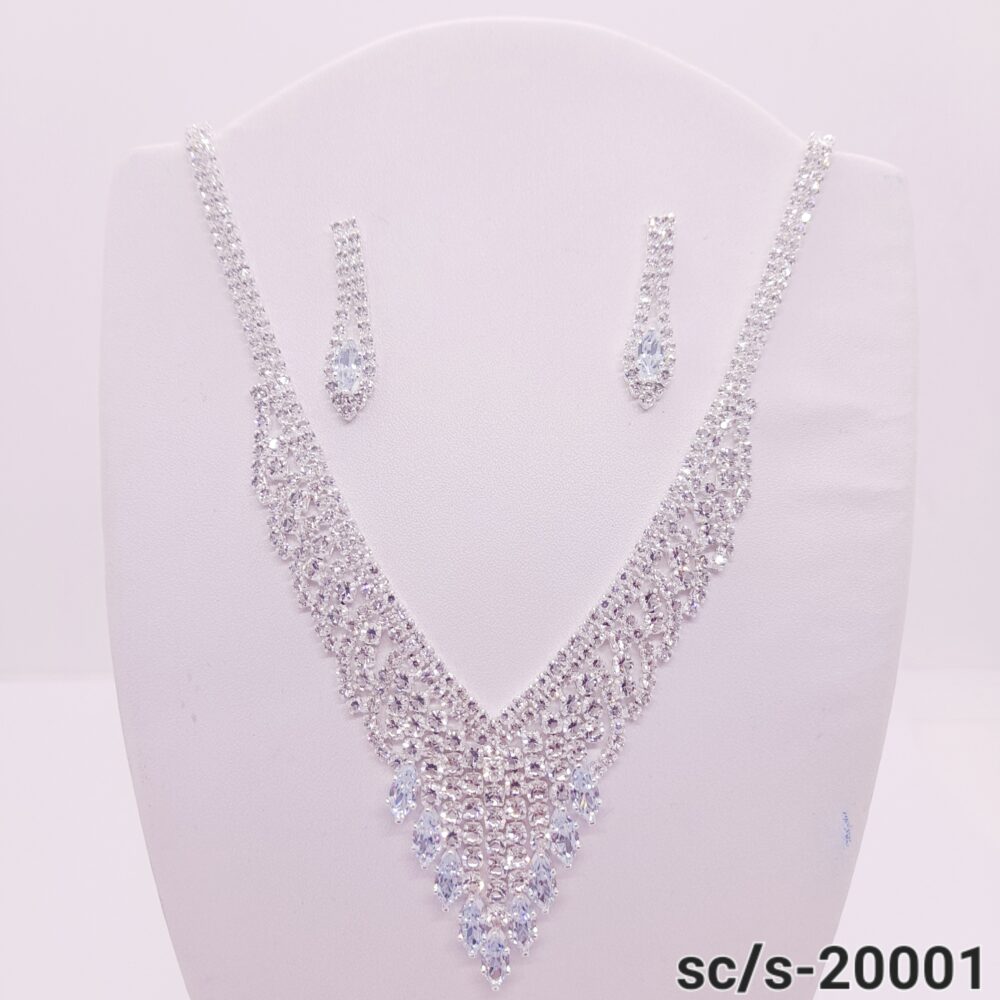 Set Collar con Aro de Strass / S-20001