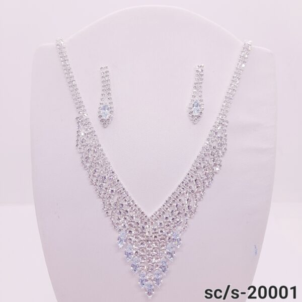 Set Collar con Aro de Strass / S-20001