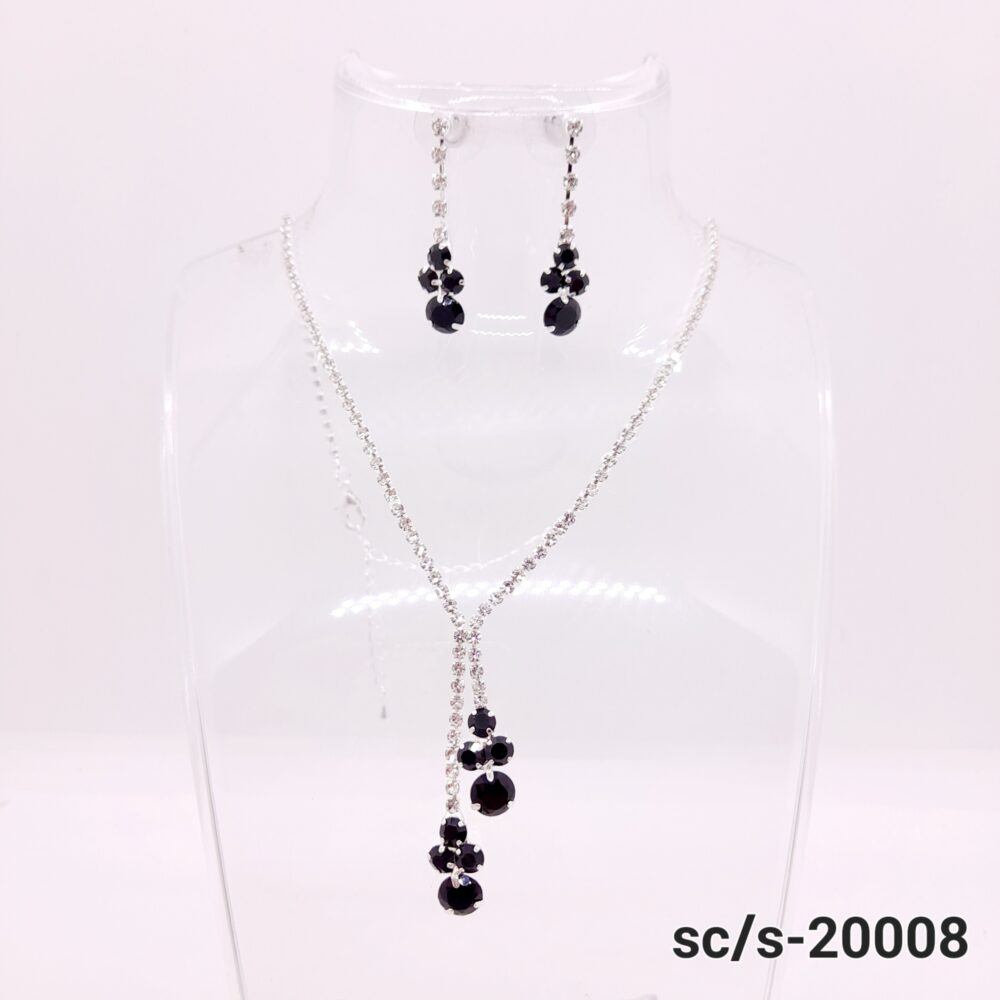 Set Collar con Aros de Strass / S-20008 - Image 9