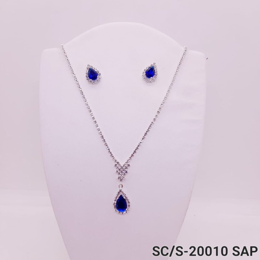 Set Collar con Aros de Strass / S-20010 - Image 4