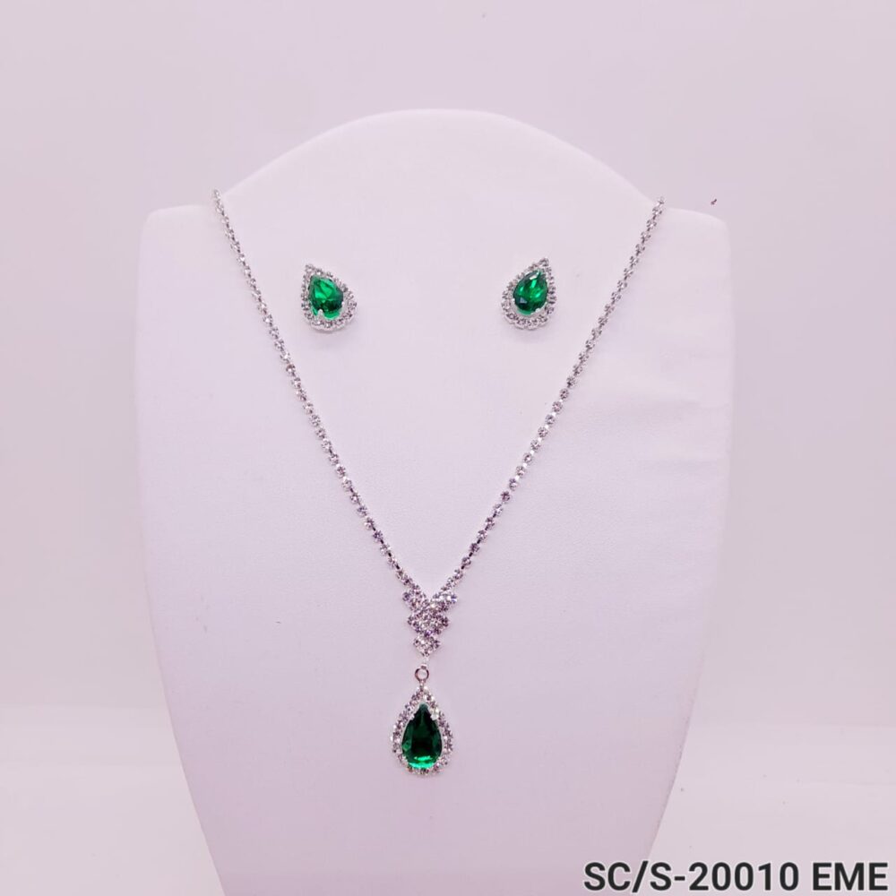 Set Collar con Aros de Strass / S-20010 - Image 2