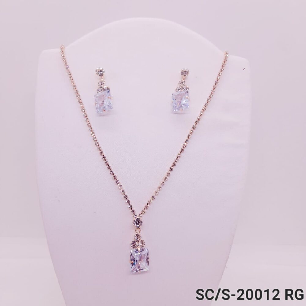 Set Collar con Aros de Strass / S-20012 - Image 2