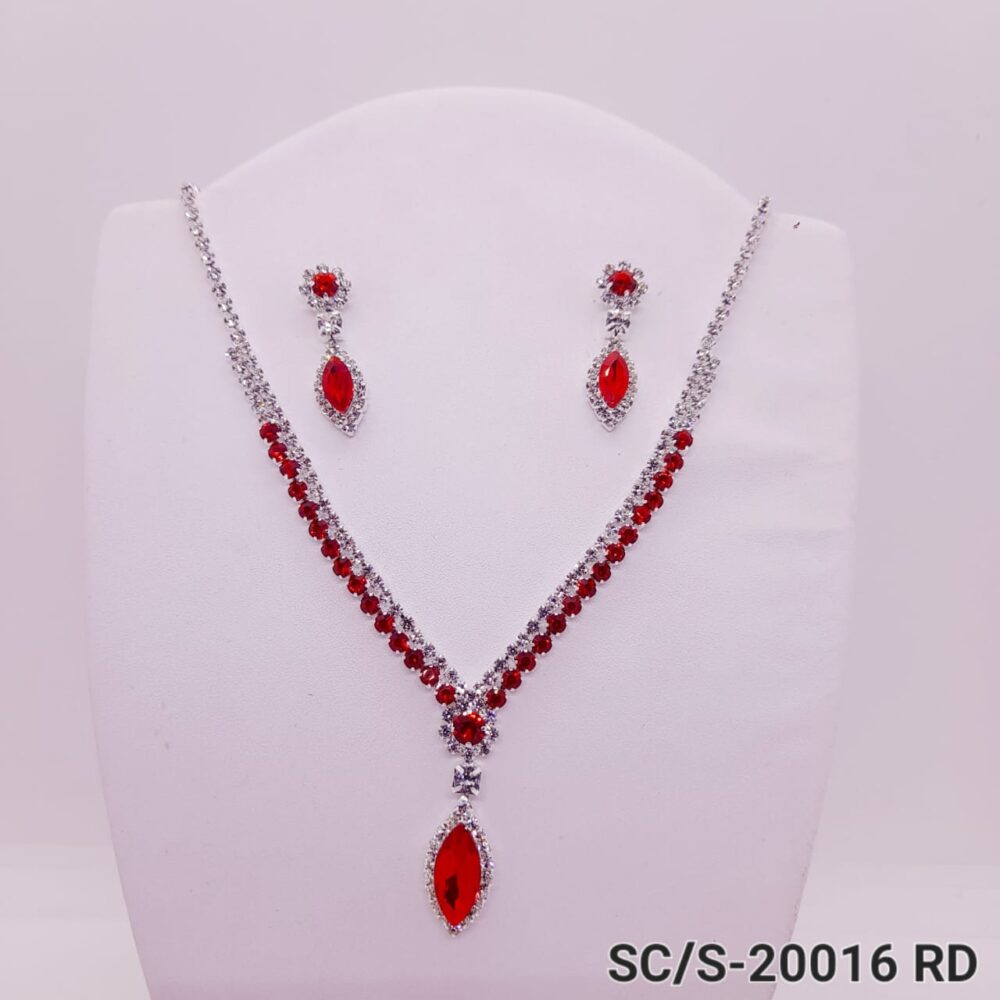 Set Collar con Aros de Strass / S-20016 - Image 3