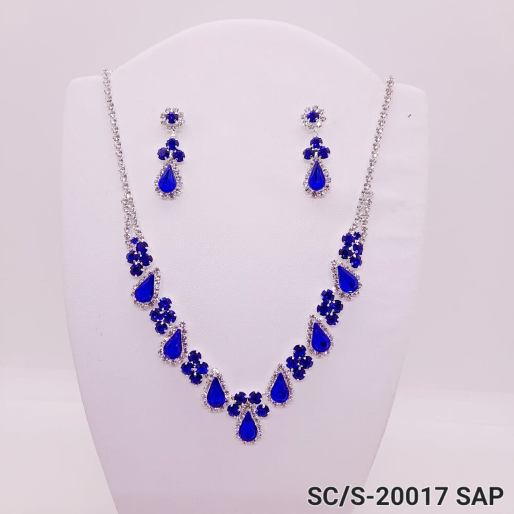 Set Collar con Aros de Strass / S-20017 - Image 5