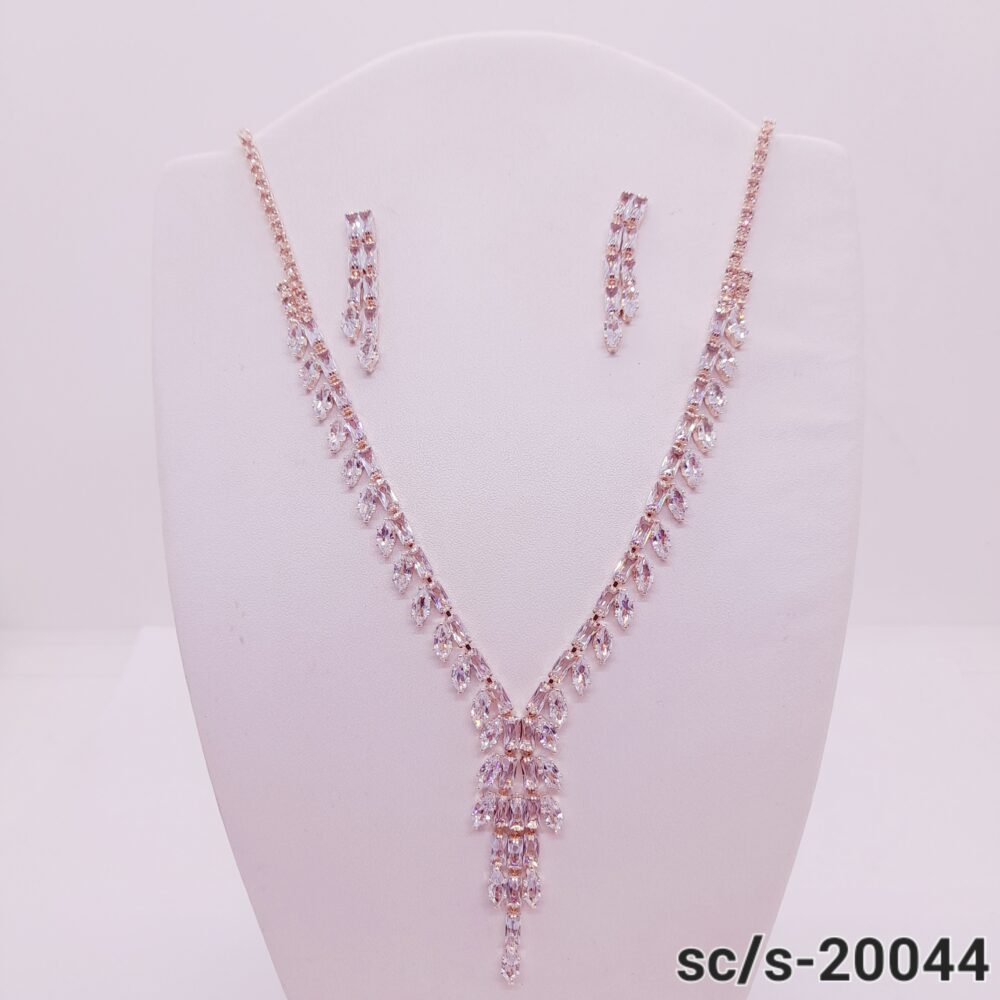 Set Collar con Aros de Strass / S-20044 - Image 2