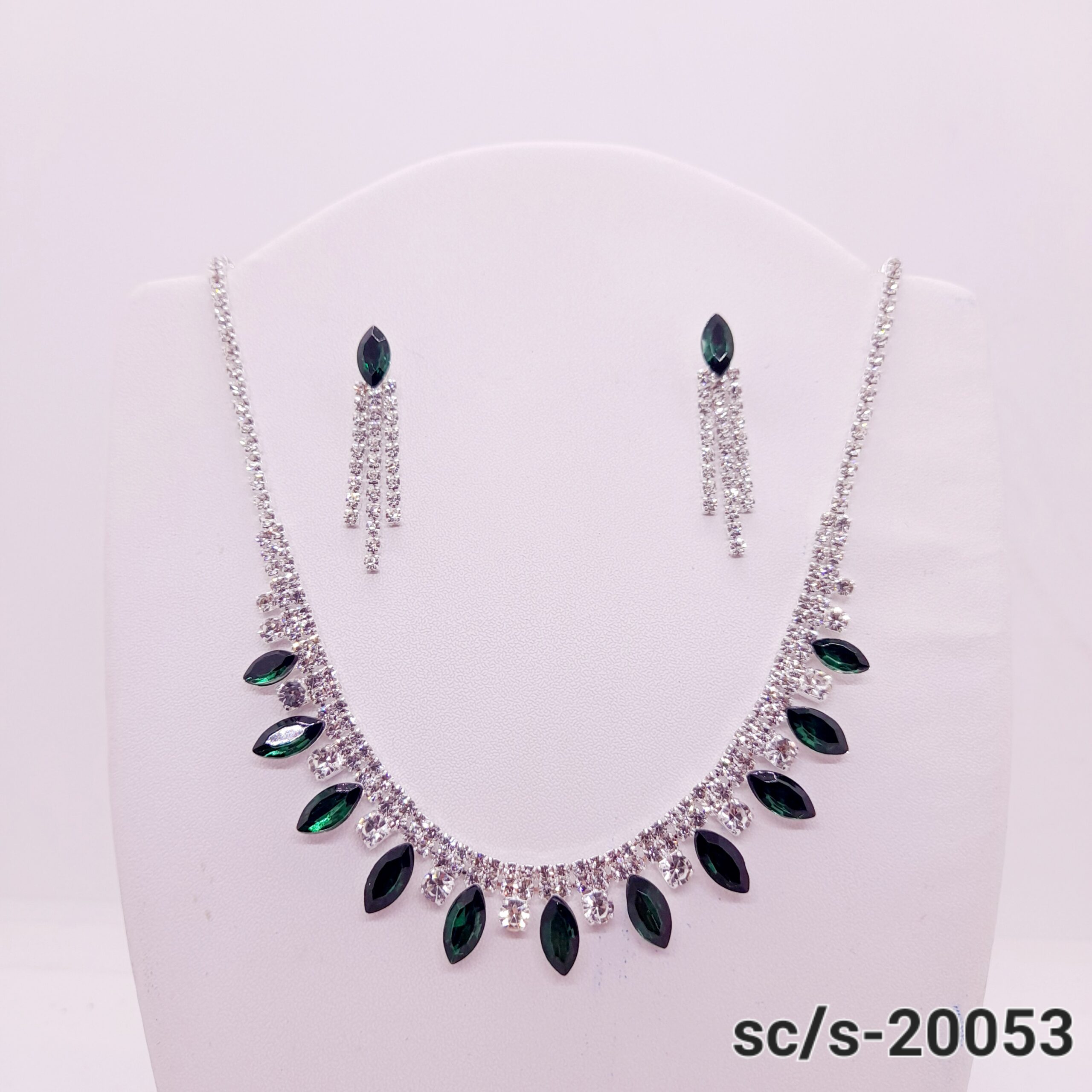 Set Collar con Aros de Strass / S-20053 - Image 5