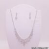 Set Collar con Aros de Strass / S-20066