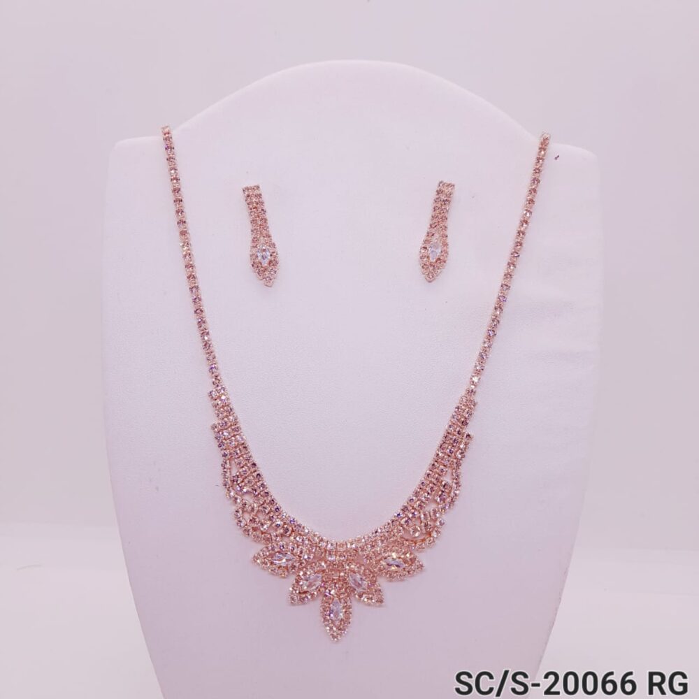 Set Collar con Aros de Strass / S-20066 - Image 2