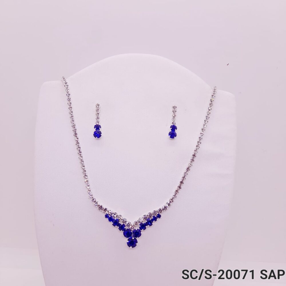 Set Collar con Aros de Strass / S-20071 - Image 5