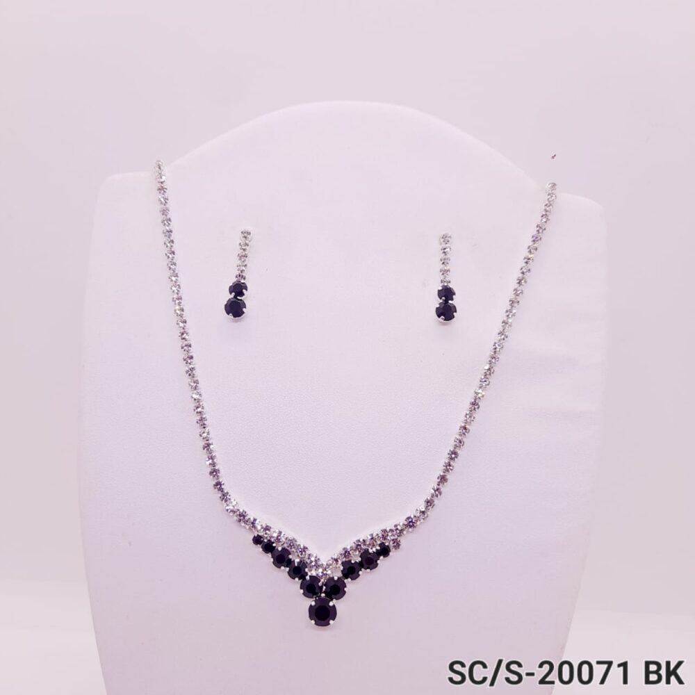 Set Collar con Aros de Strass / S-20071 - Image 2