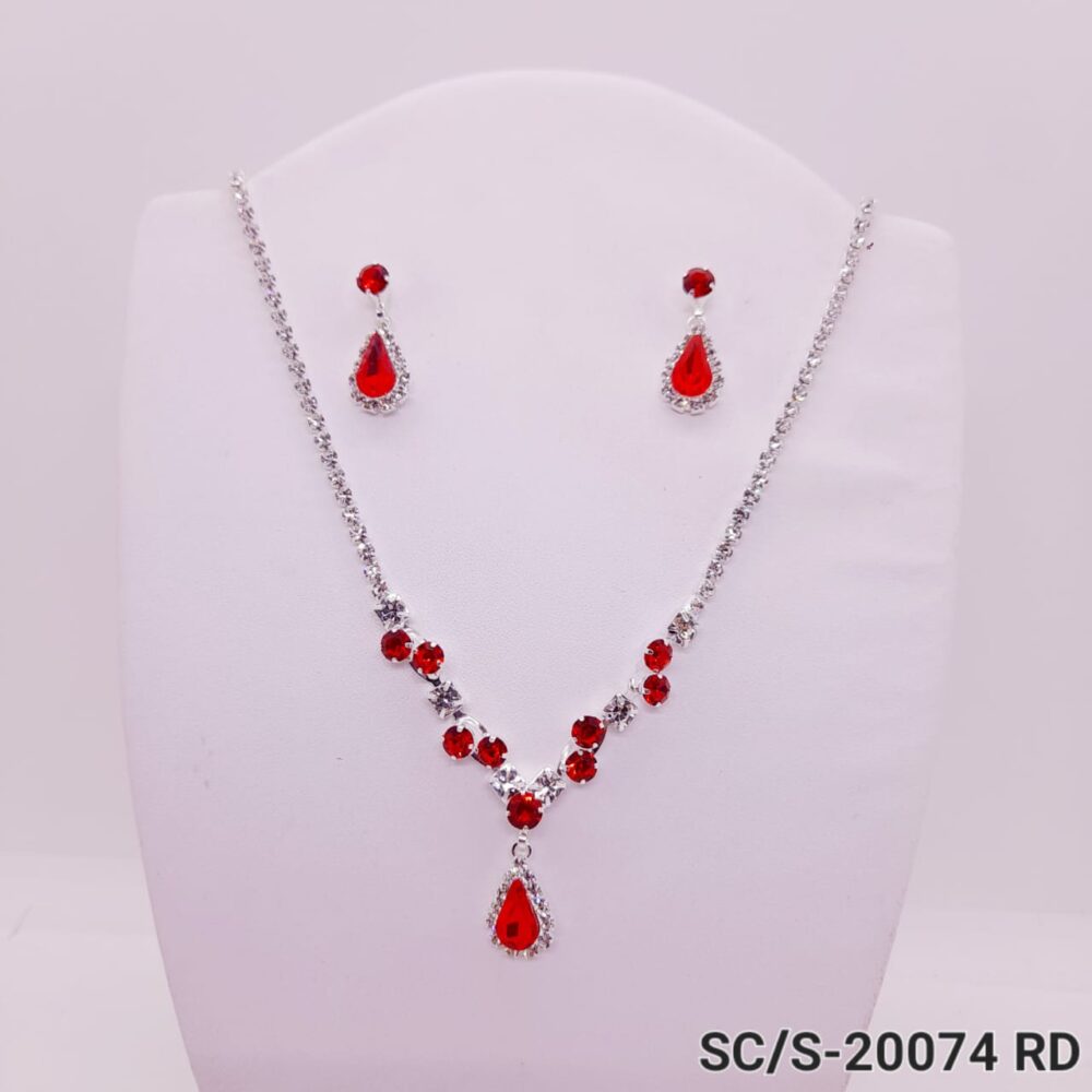Set Collar con Aros de Strass / S-20074 - Image 5