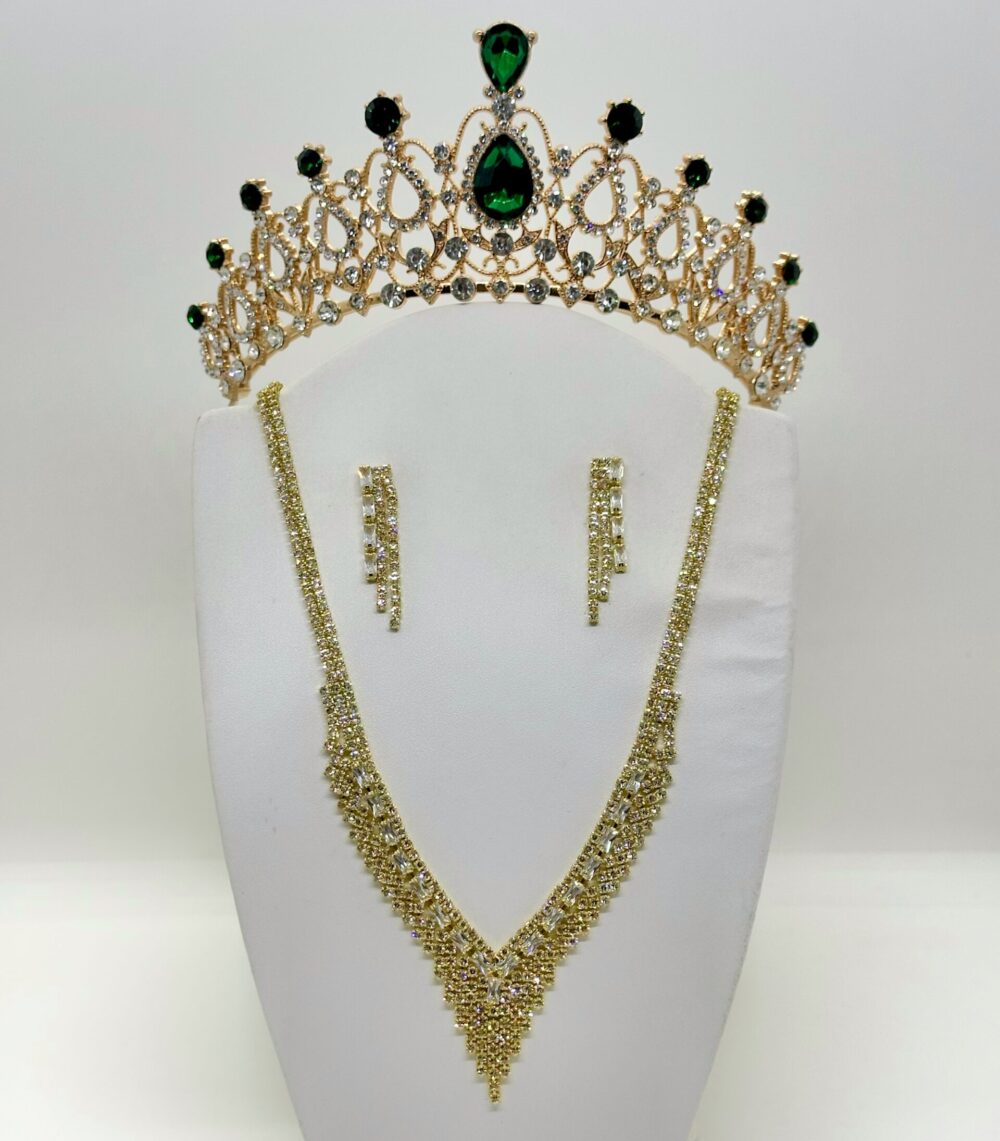 Combo Princess Gold Emerald para 15 años / C-006
