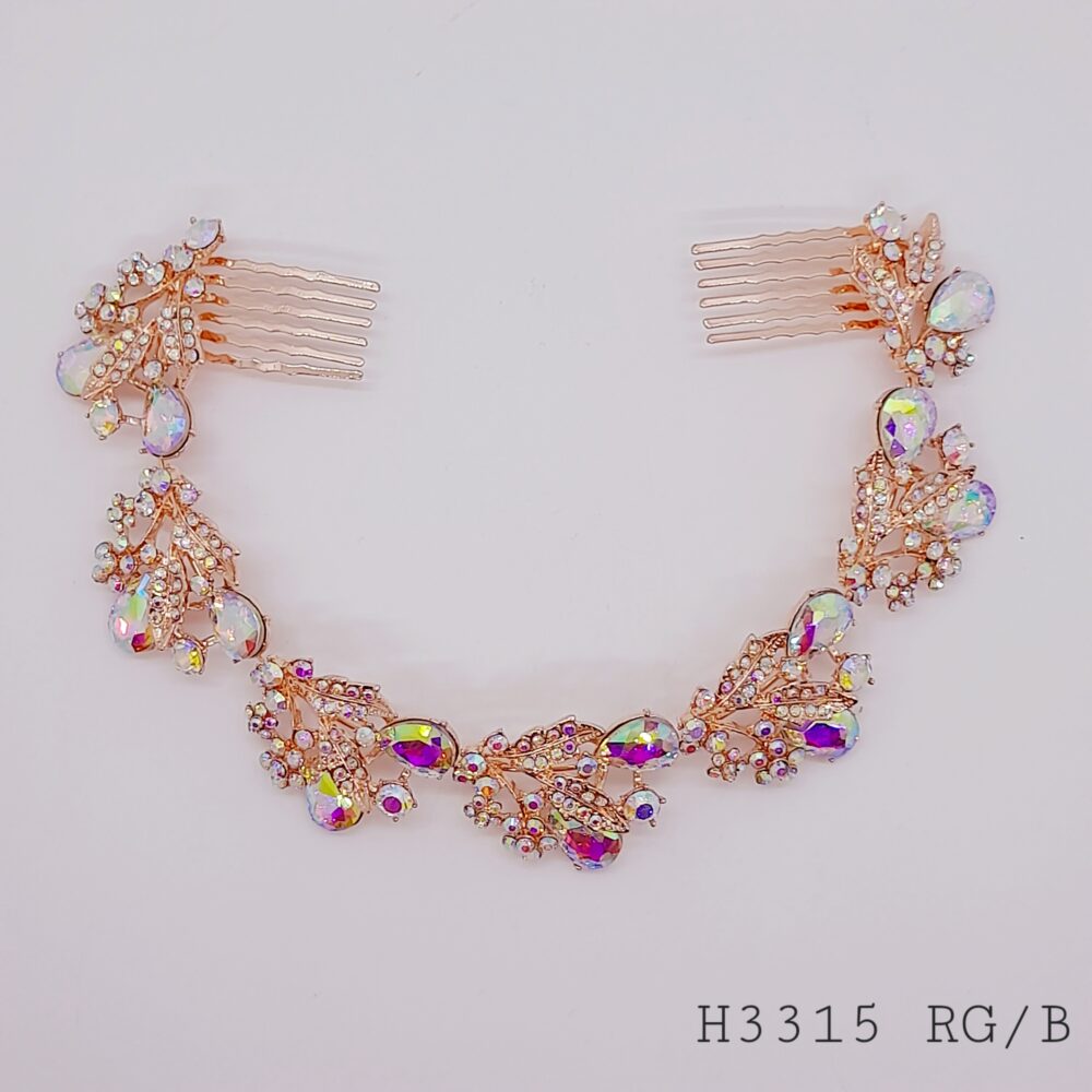 Tocado de Strass Flexible Para Recogidos - H3315