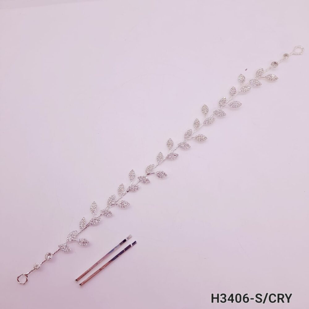 Tocado Diadema Para Pelo de Strass Flexible - H3406